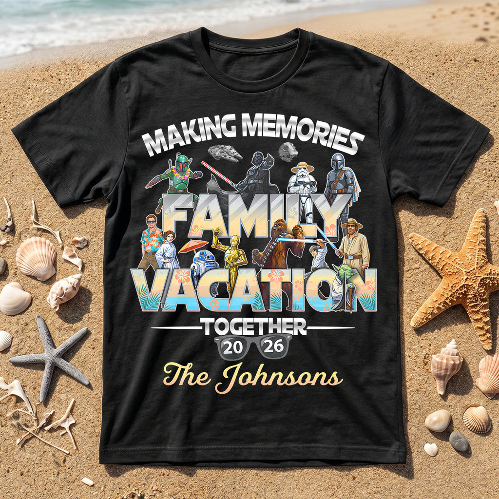 Timeless Family Summer Vacation Matching Shirts, Personalized Gifts For Families 02qhtn190626