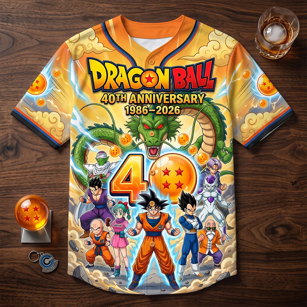 40th Anniversary Adventure Baseball Jersey - Personalized Gifts 02tytn260626