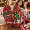 Christmas Lovers Middle Tube Socks - Personalized Gifts For Movie Enthusiast 05naqn110926