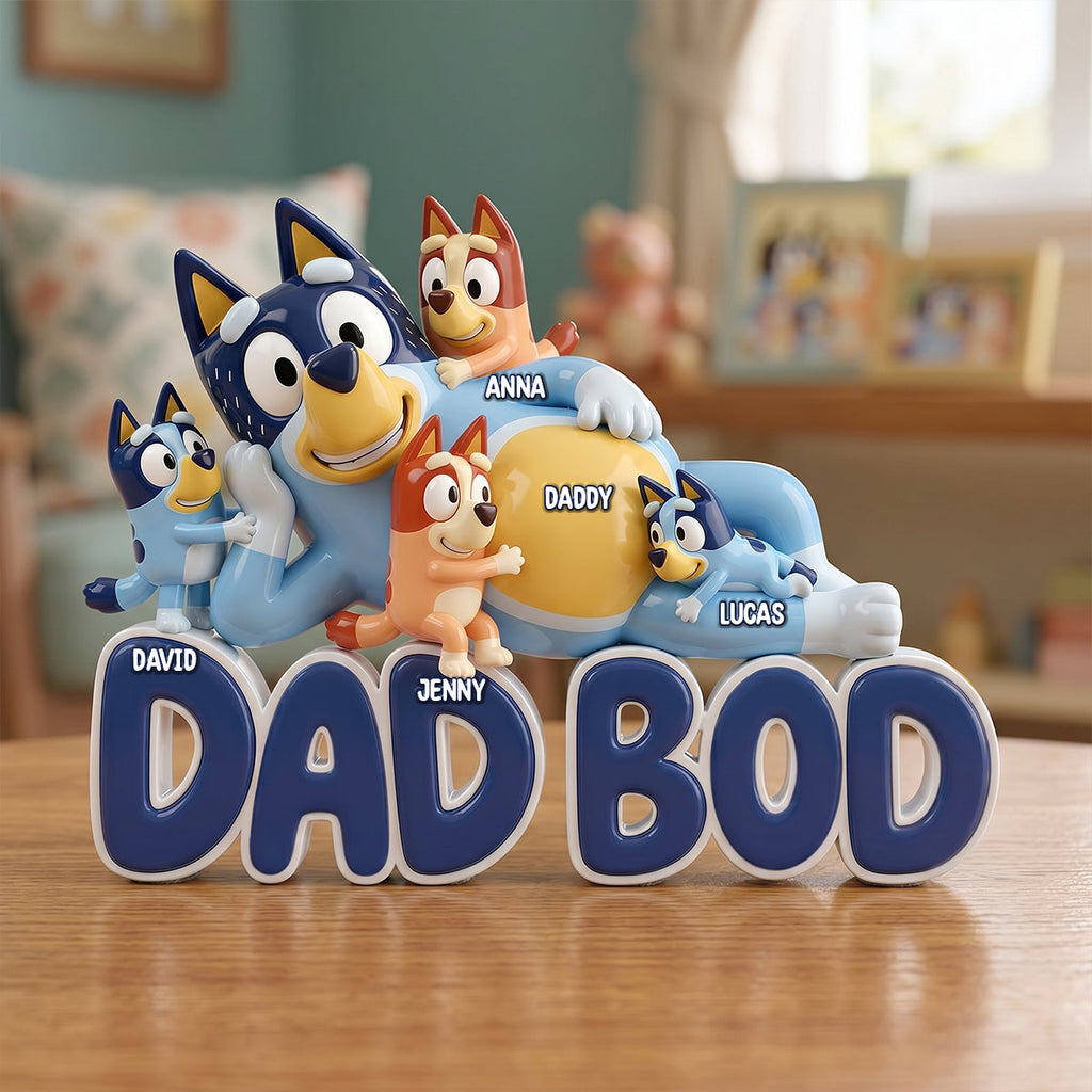 Dad Bod Acrylic Plaque - Personalized Gifts For Dads 02ohtn070526