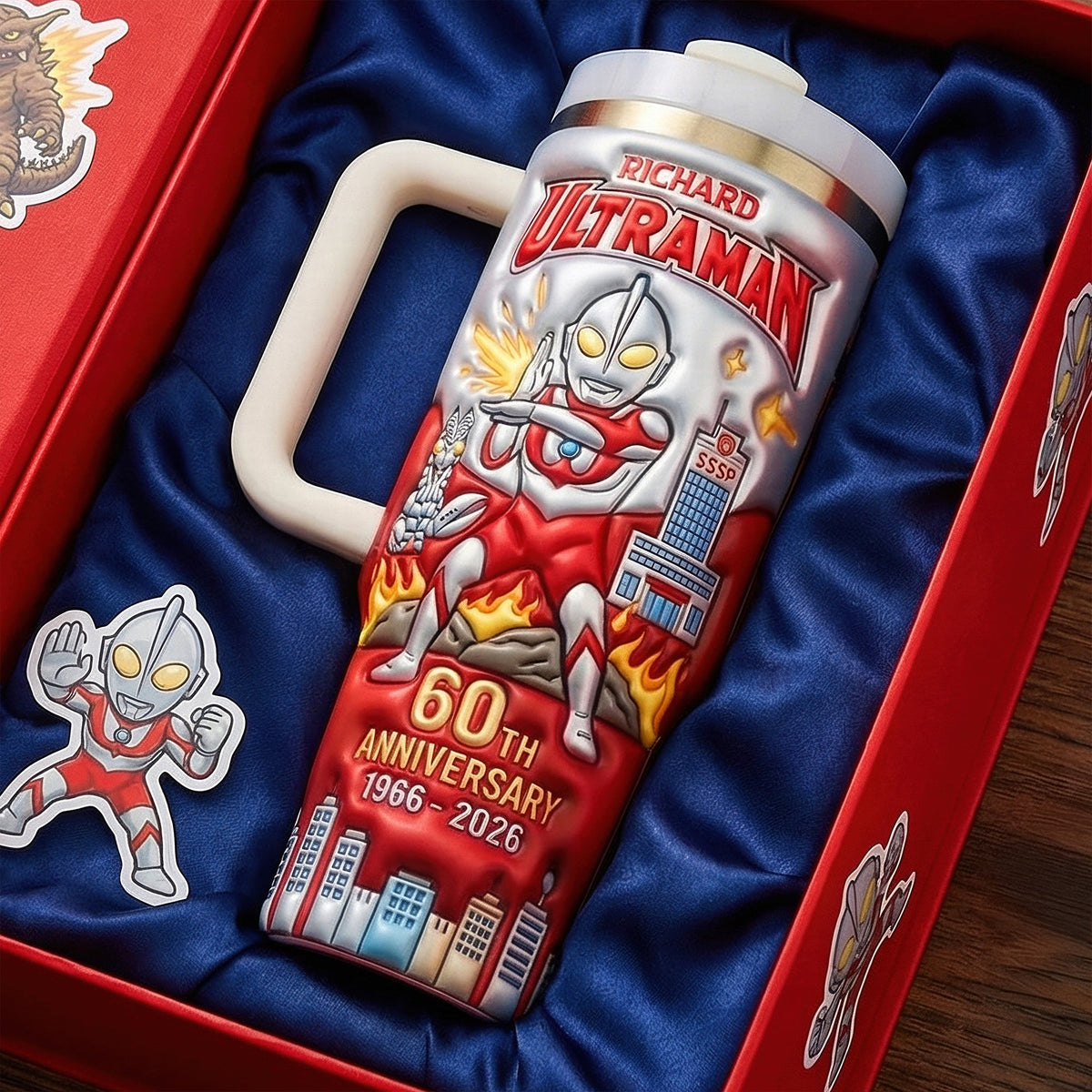60th Anniversary Giant Hero Tumbler - Personalized Anniversary Gift 02tgqn120326