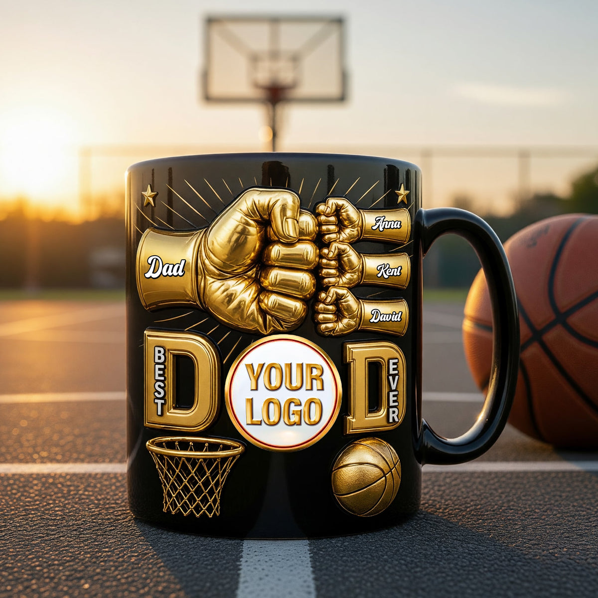 Best Dad Ever Magic Mug - Personalized Gifts For Dad 036naqn080626
