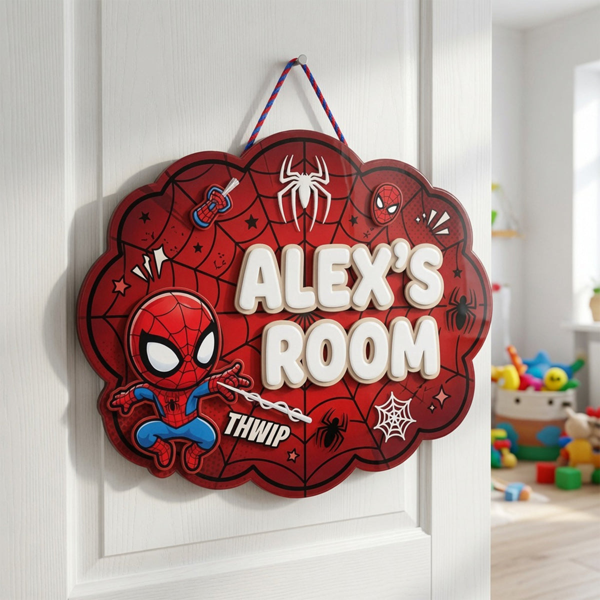 Hero Room Door Acrylic Sign - Personalized Gifts For Kid 03naqn020726