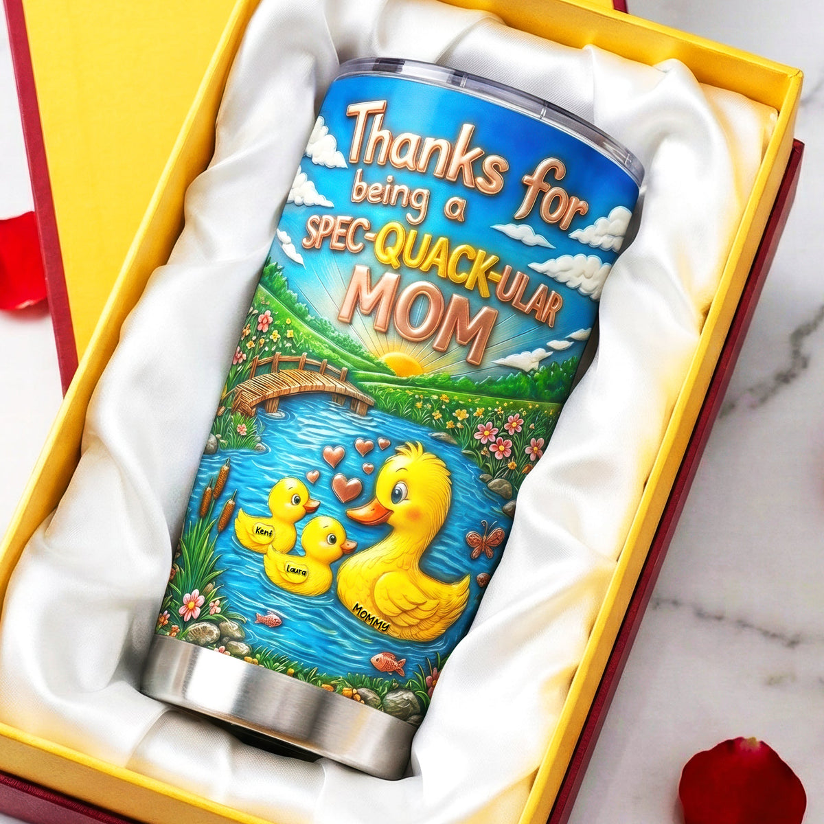 Spec-quack-ular Mom Tumbler -  Personalized Gifts For Moms 03tyqn030326