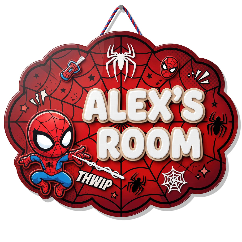 Hero Room Door Acrylic Sign - Personalized Gifts For Kid 03naqn020726