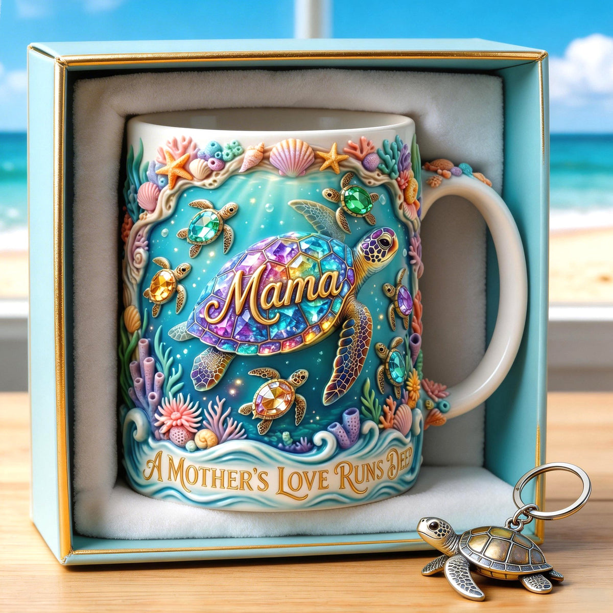 A Mother's Love Run Deep Coffee Mug- Personalized Gifts For Mother 06toqn090426