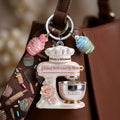 Baking Mom Acrylic Tag Keychain - Personalized Gifts For Mother 01pglu260326