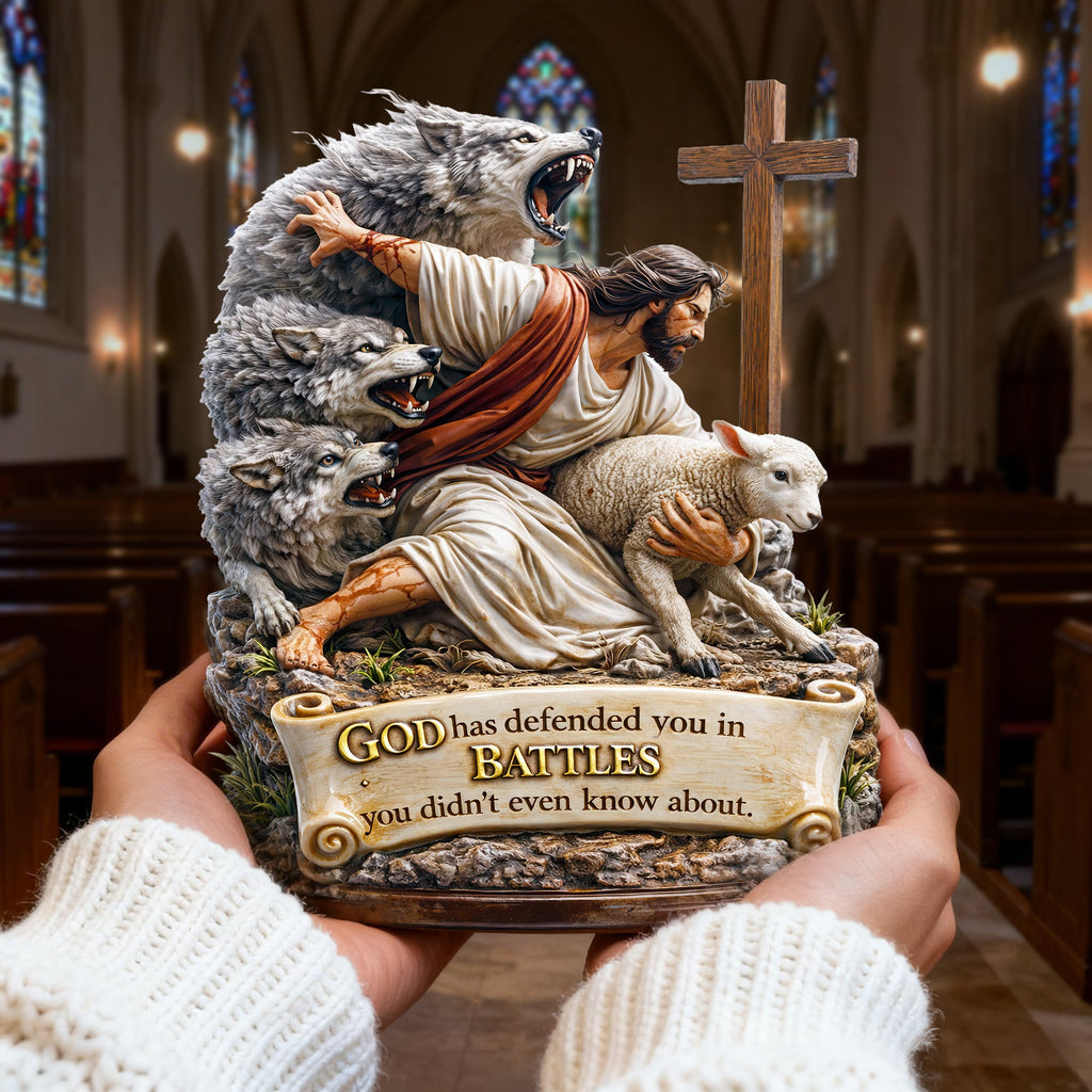 Strength Through Christ Acrylic Plaque - Gifts For Christian 03HULU280226