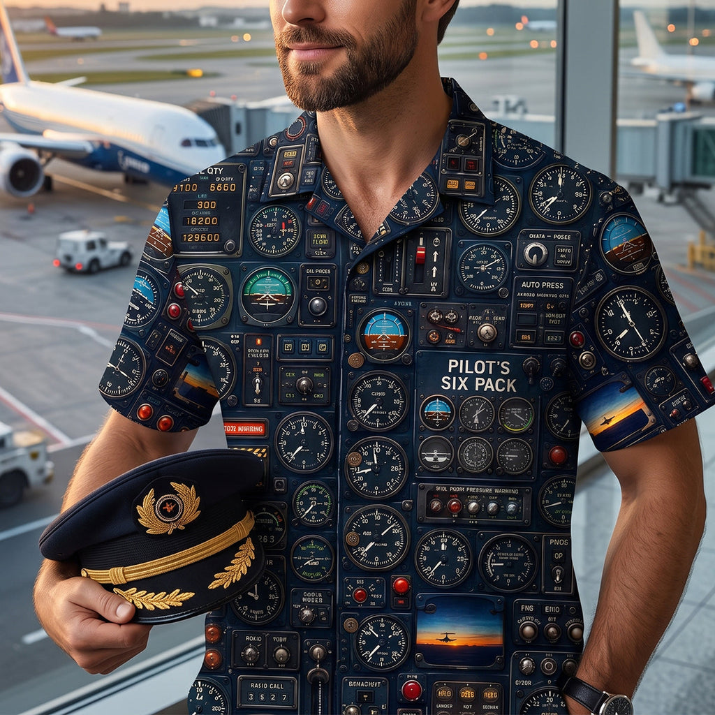 Six Packs of Pilots Hawaiian Shirt - Personalized Gifts For Pilots 02hutn170726