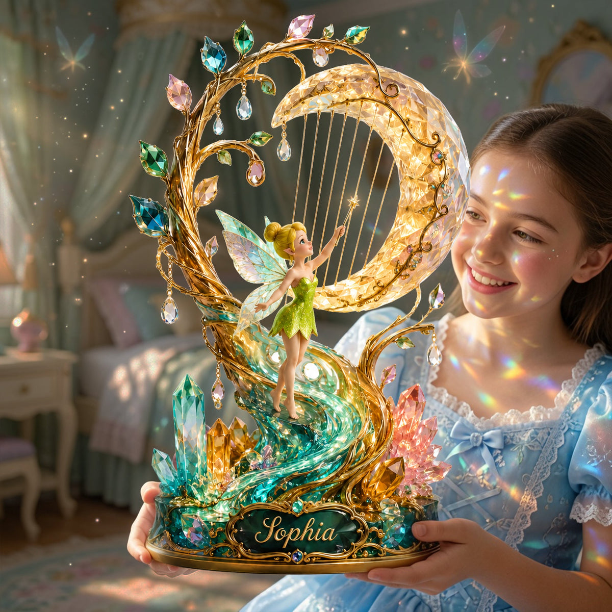 Enchanted Fairy Acrylic Plaque – Personalized Gifts 02halu070726