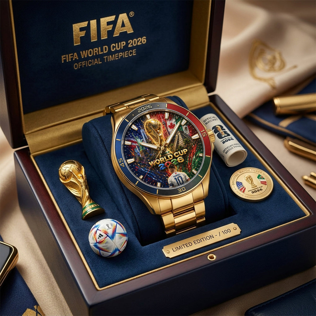Global Championship Stainless Steel Men's Watch - Personalized Gifts For Sport Lovers 03tolu260526