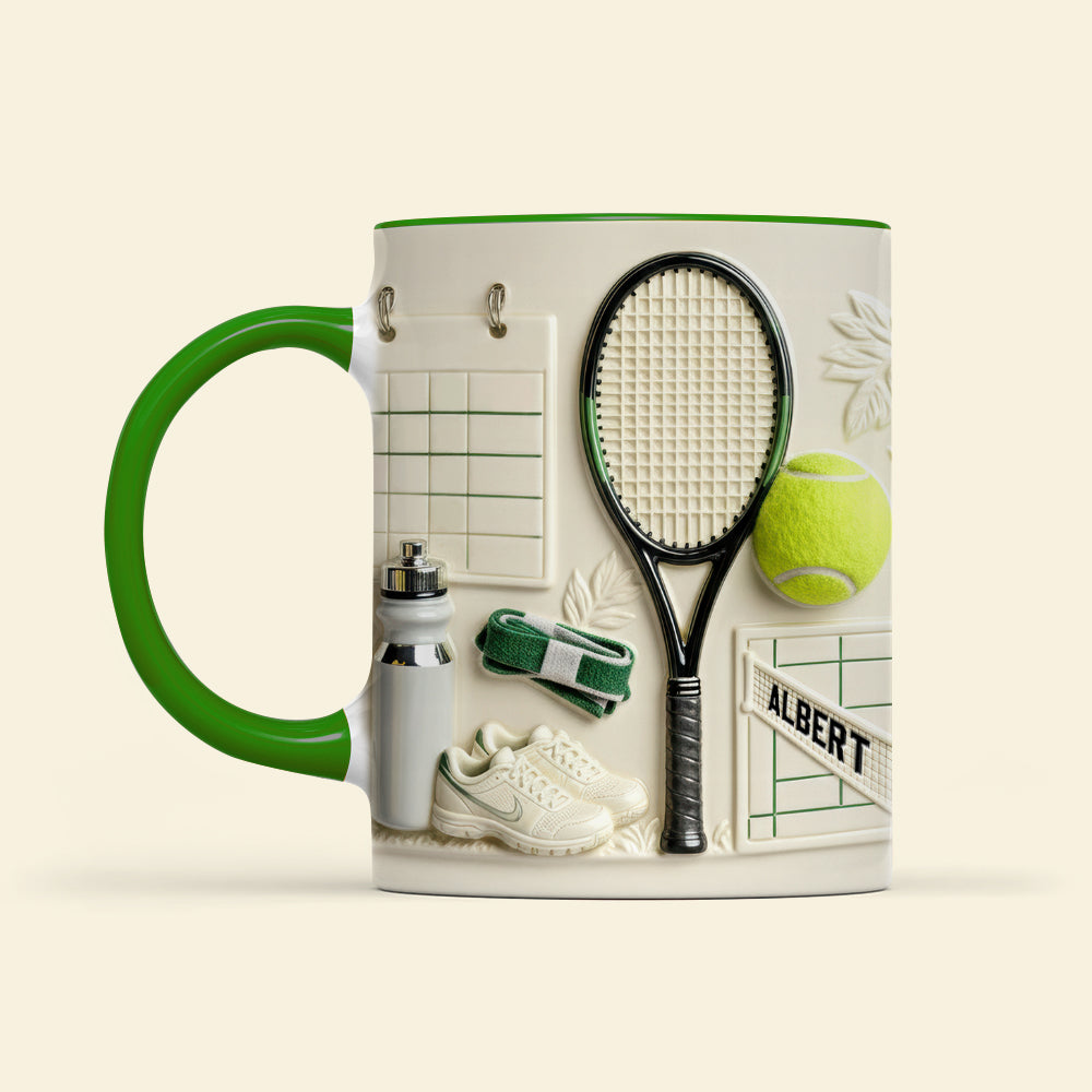 Match Day Tennis Coffee Mug - Personalized Gift For Tennis Players 051HYQN050126