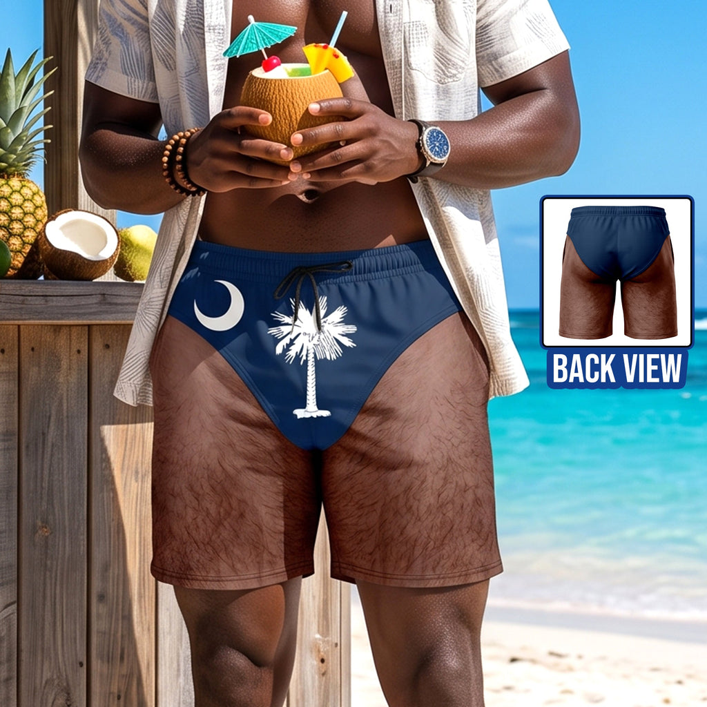 US States Men's Beach Shorts - Personalized Gifts For Him 03naqn130726