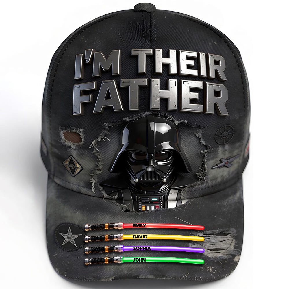 I'm Their Father Classic Cap Personalized Gifts For Dad 087TODT080626