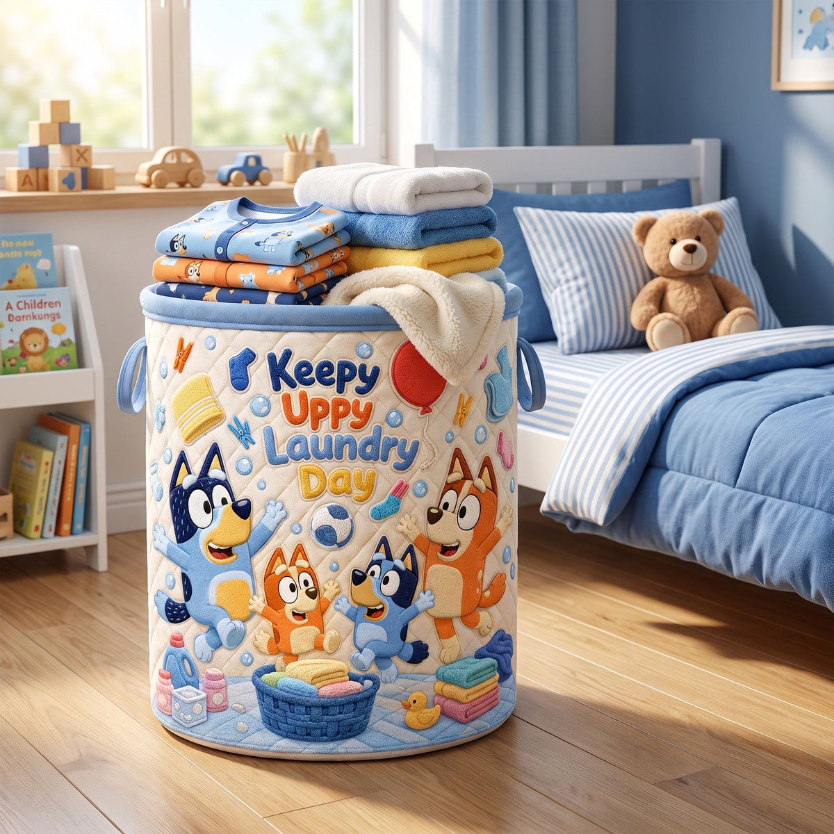 Happy Family Laundry Basket - Personalized Gift For Family 01NAQN140726