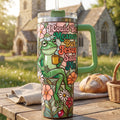 Jesus Mean Frog Tumbler With Handle - Personalized Gifts For Christian 01PAQN170726
