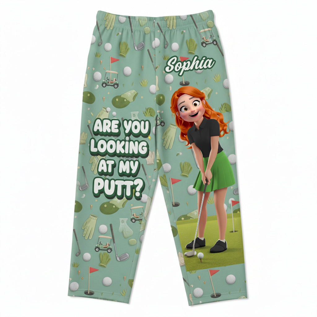 Personalized Funny Gifts For Golf Lovers Pajama Pants 031natn170126