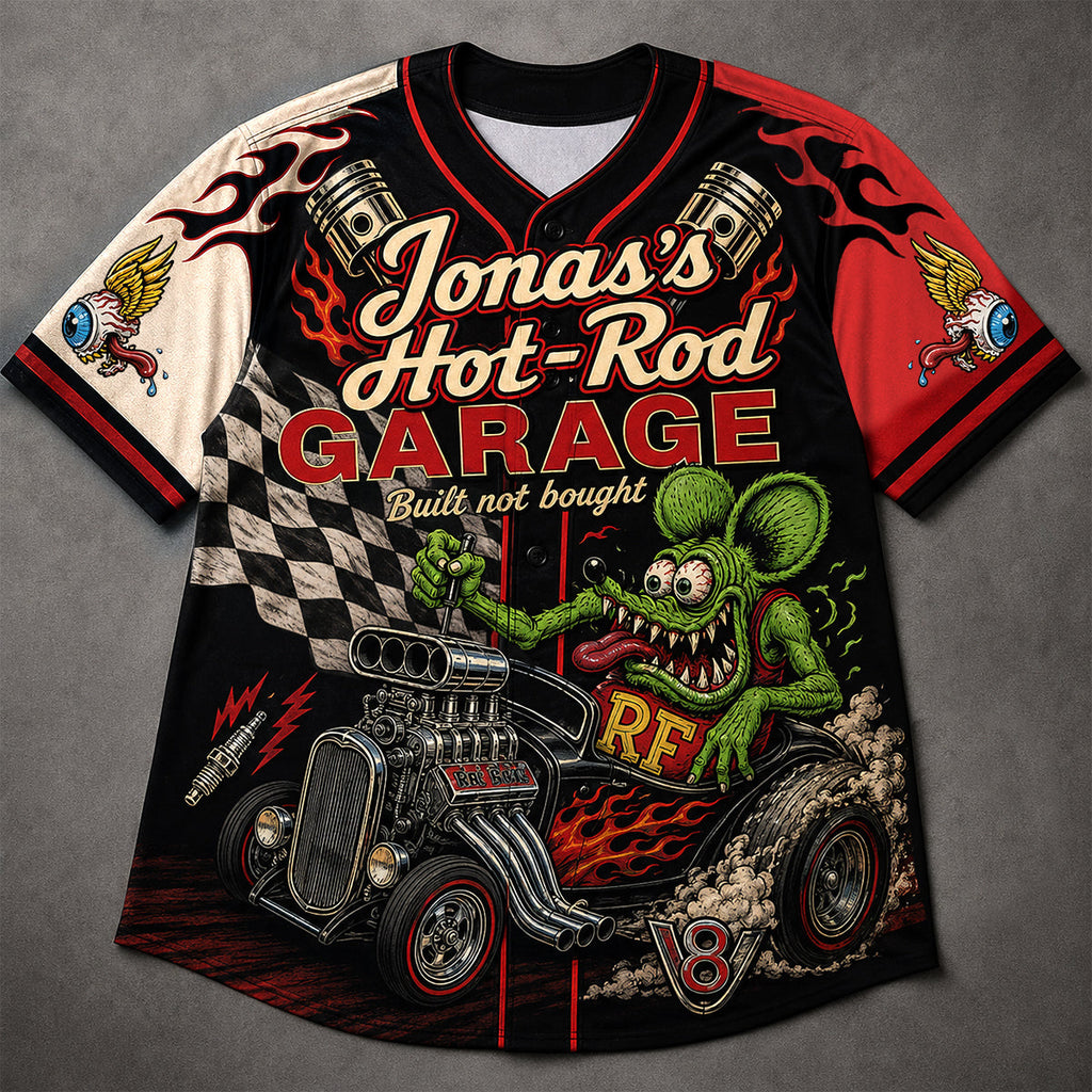 Distinct Hot Rod Baseball Jersey Shirt, Personalized Gifts For Hot Rod Lovers 01qhtn040726