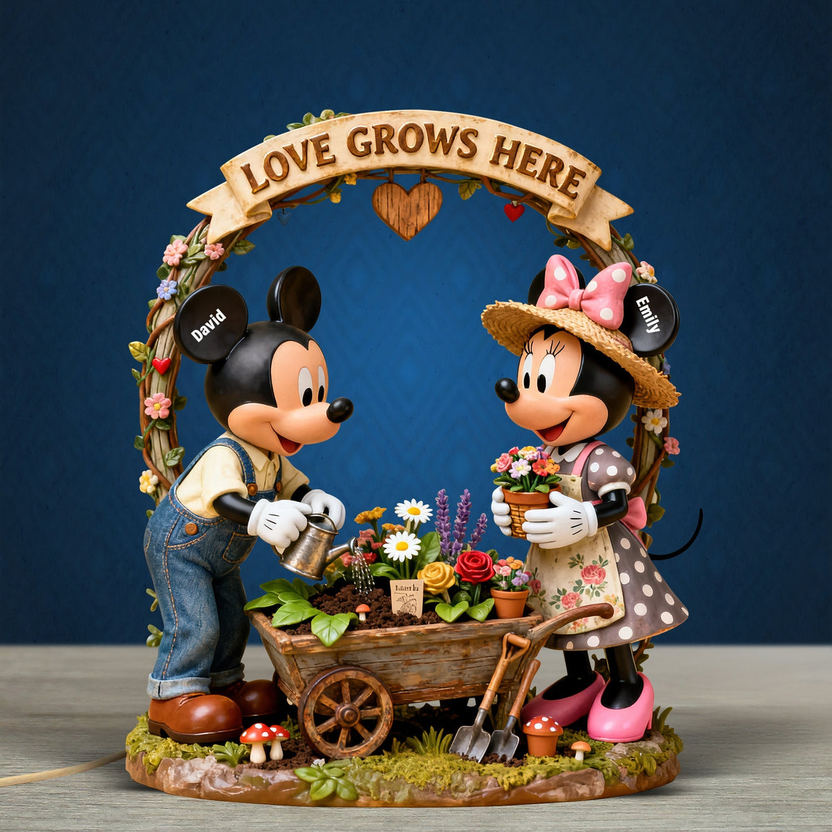 Love Grows Here Light Box - Personalized Gifts For Couples 04toqn240626