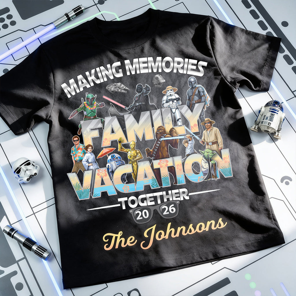 Timeless Family Summer Vacation Matching Shirts, Personalized Gifts For Families 02qhtn190626