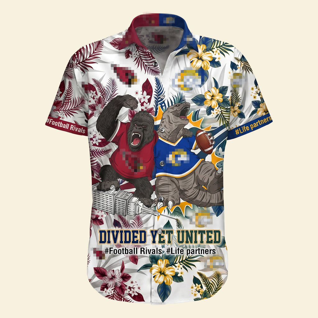 Sport Fight Pals Hawaiian Shirt, Personalized Gifts For Couple & Friends 02qhdt180626