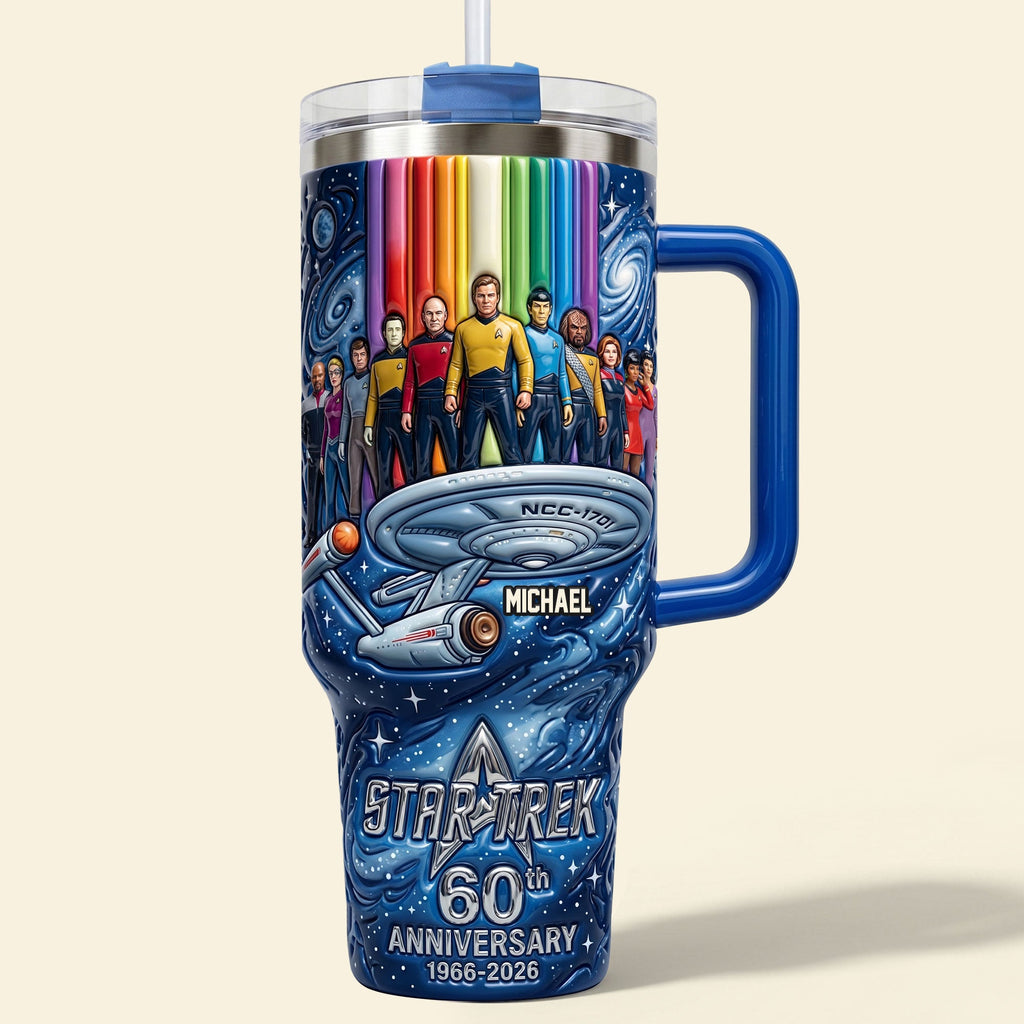 Long Time Leap 40oz Tumbler With Handle - Personalized Gifts 02QHTI230626