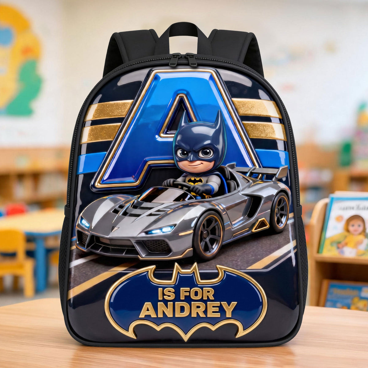 Racing To Back To School Day School Bag - Personalized Gifts For Kid 03qhti070726