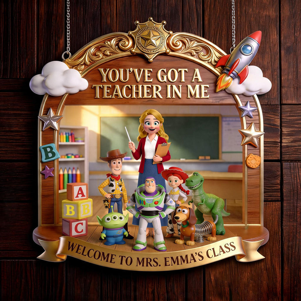 Welcome Classroom Acrylic Sign - Personalized Gifts For Teacher 03HATI040726