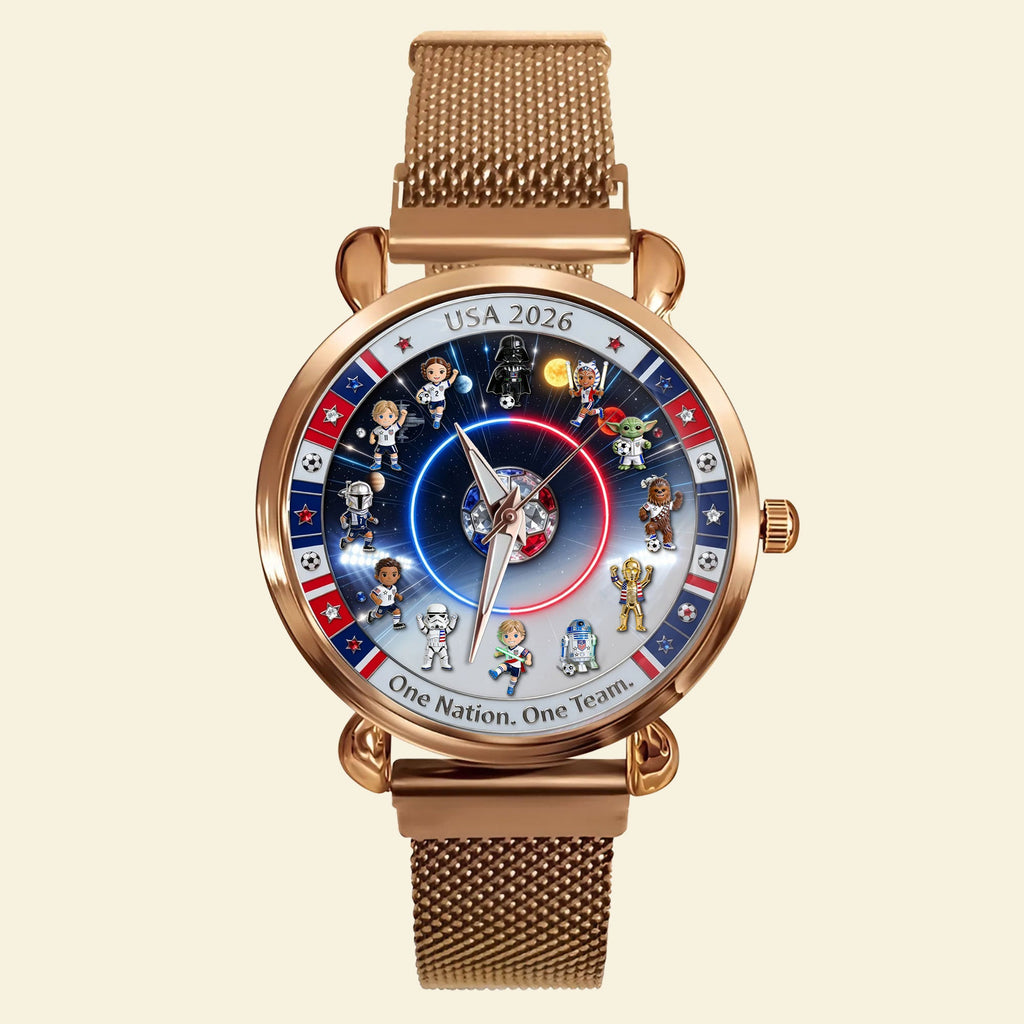 Unique Mesh Strap Quartz Watch Personalized Anniversary Gifts 02TOTI300526
