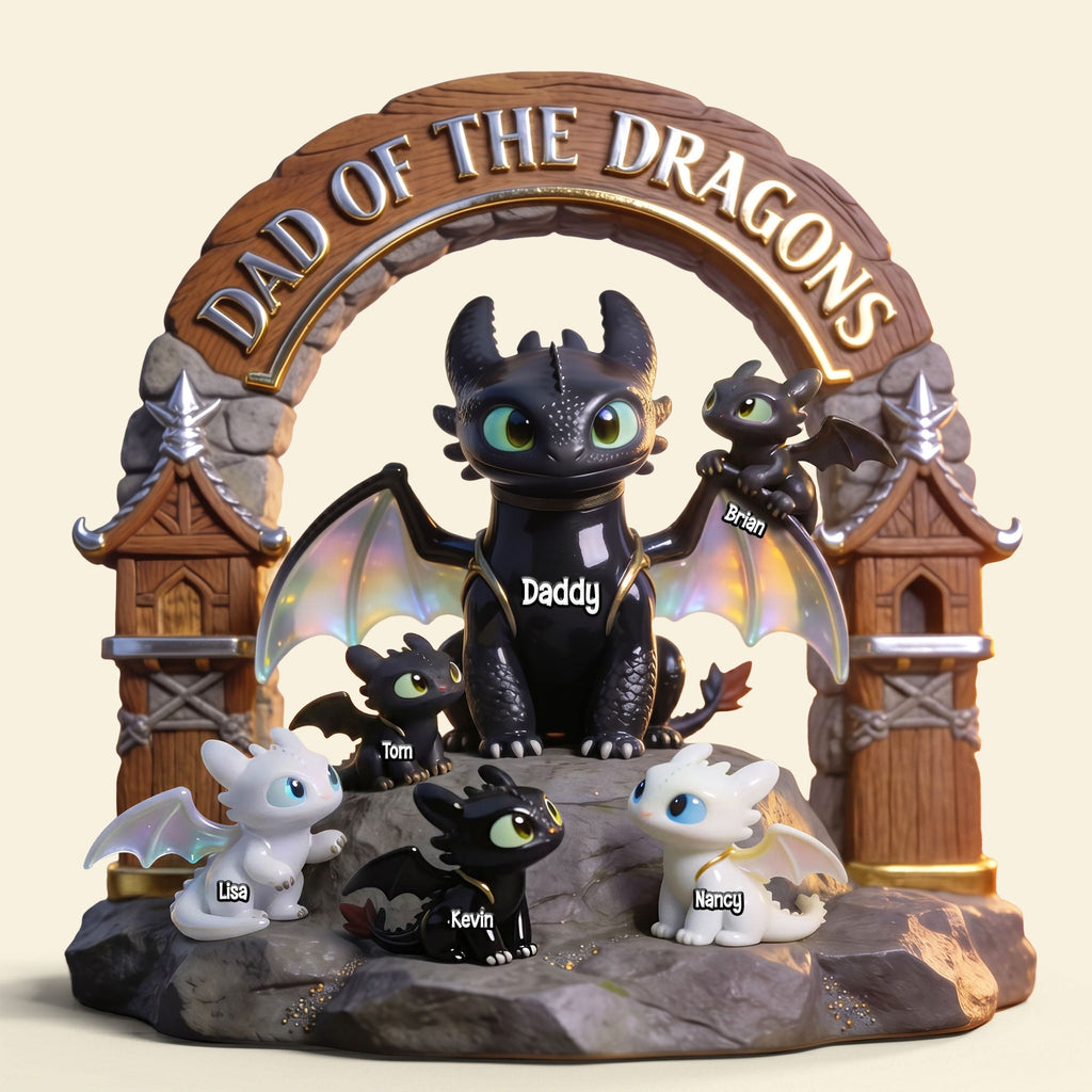 Guardian Of The Mystic Skies Acrylic Plaque - Personalized Gifts For Dads 05pgti110526