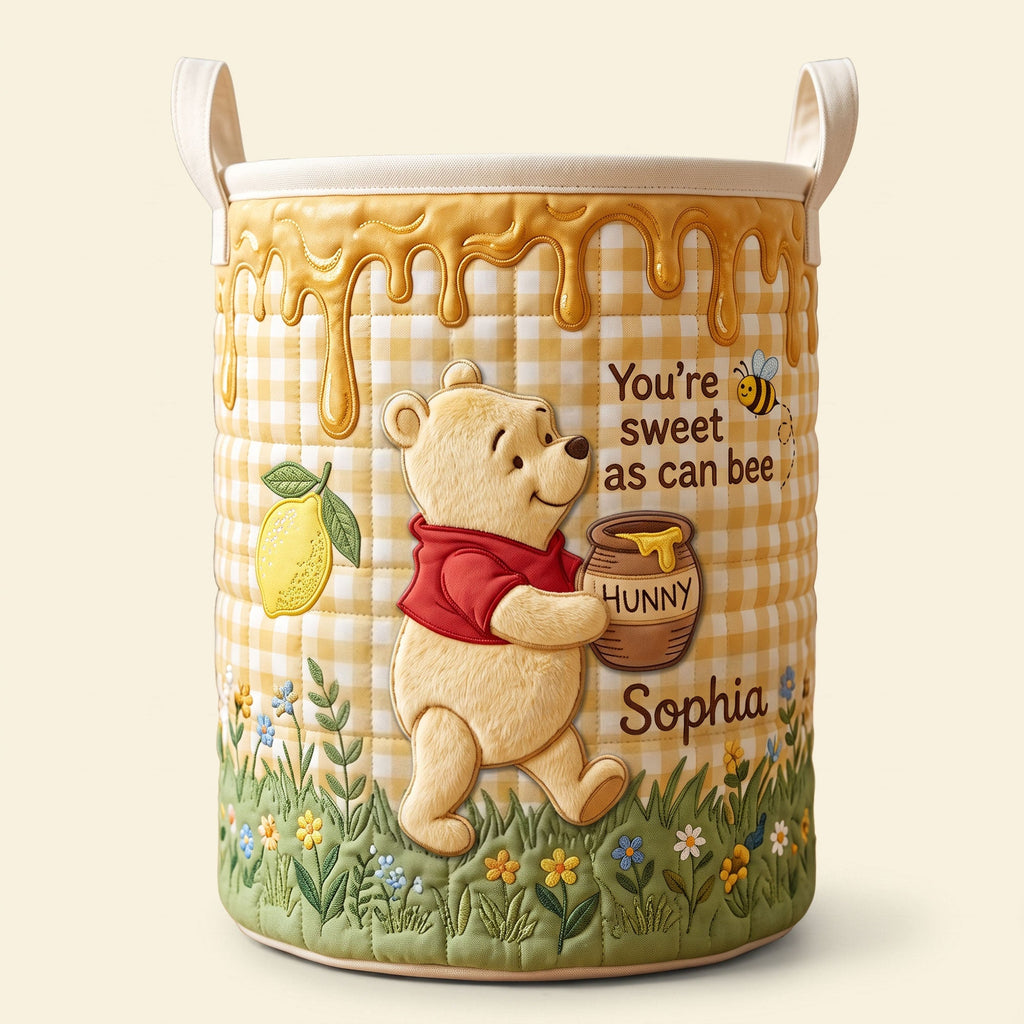 Sweet Quilt Laundry Basket - Personalized Gifts 03pati290626