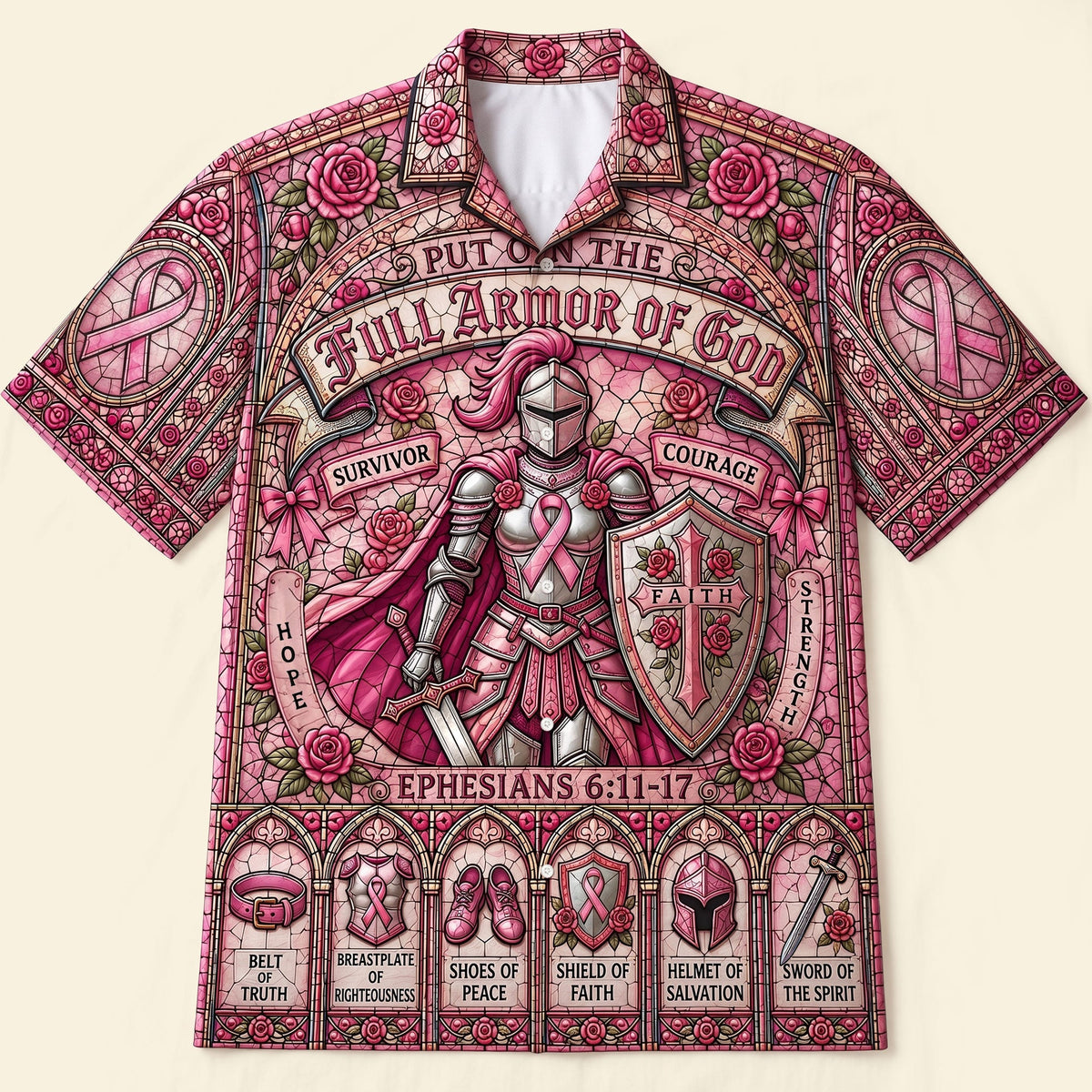 Full Armor Of God Hawaiian Shirt Personalized Gifts For Christians 02PATI130726