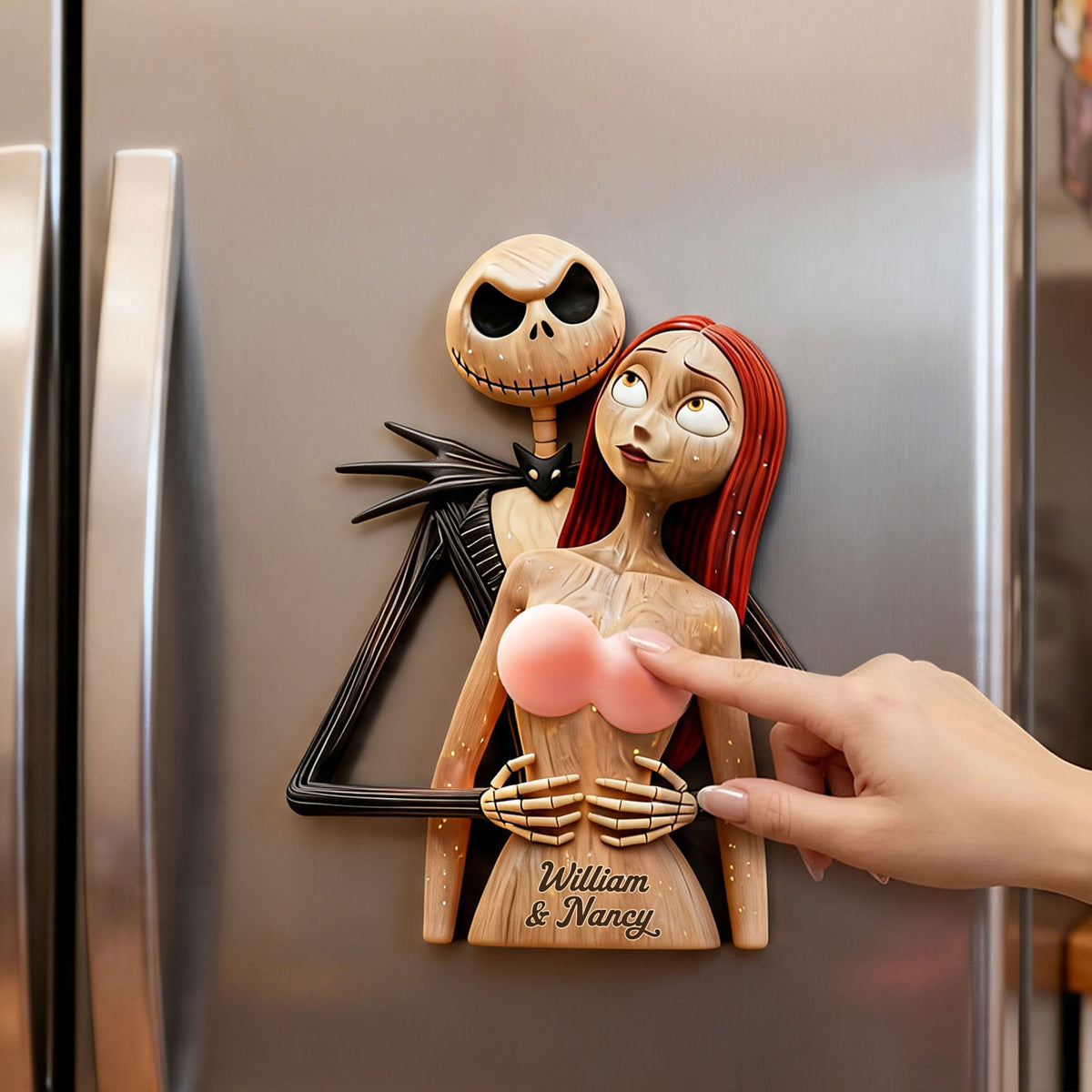 Eternal Love Anti-collision Acrylic Fridge  Magnet - Personalized Couple Gift 03ohti190626