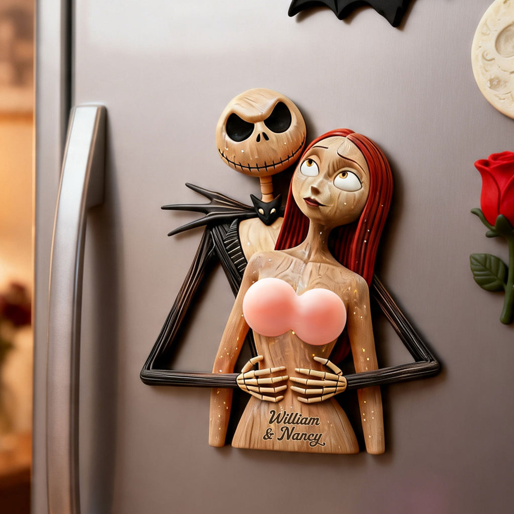 Eternal Love Anti-collision Acrylic Fridge  Magnet - Personalized Couple Gift 03ohti190626