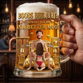 Playful Couple Beer Glass - Personalized Gifts For Couples 03NATI110626