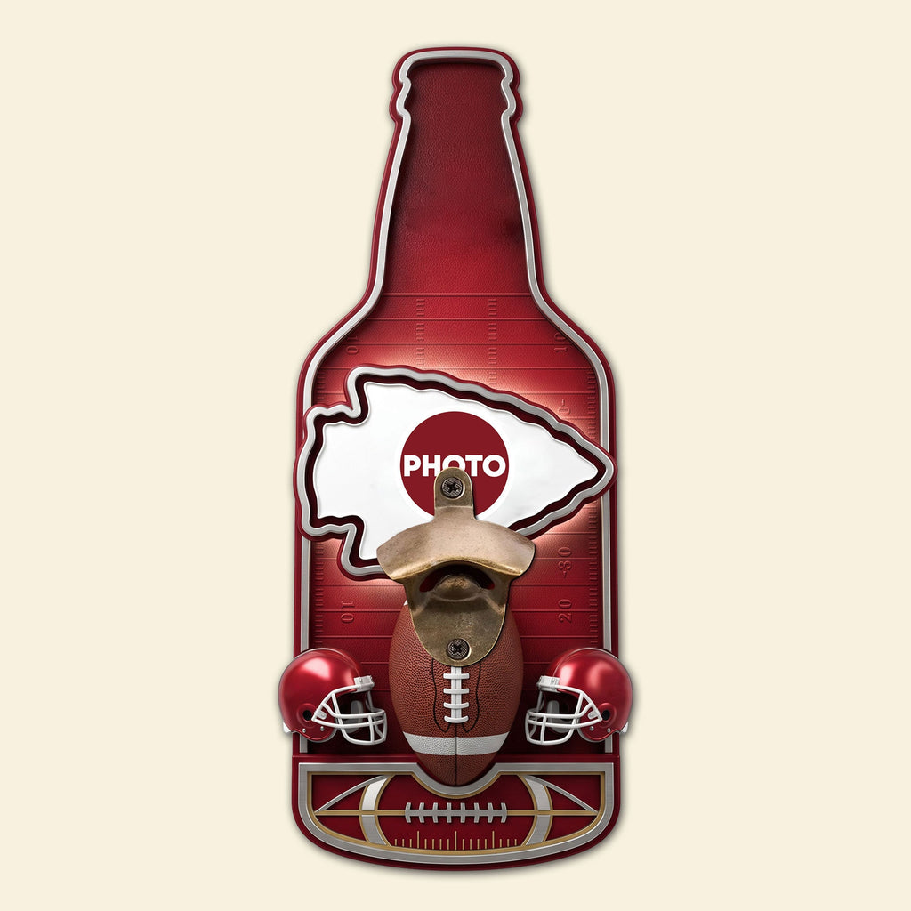 Kickoff Wall Hanging Bottle Opener - Personalized for Sports Fans 02NATI160726