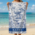 Island Mischief Beach Towel - Personalized Gifts 01qhti180726