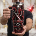 Evil Hunt 40oz Tumbler With Handle - Personalized Gifts 05QHTI080726