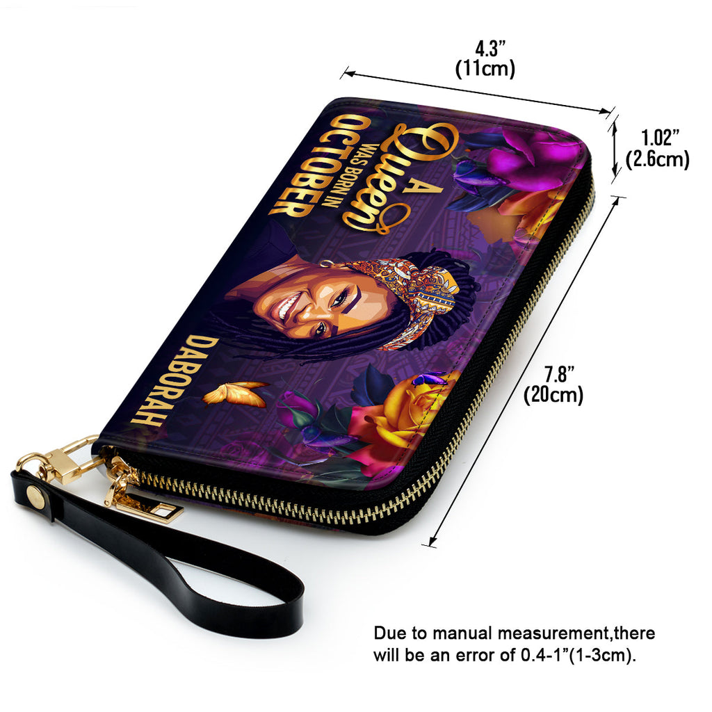 A Beautiful Queen - Personalized Clutch Purse