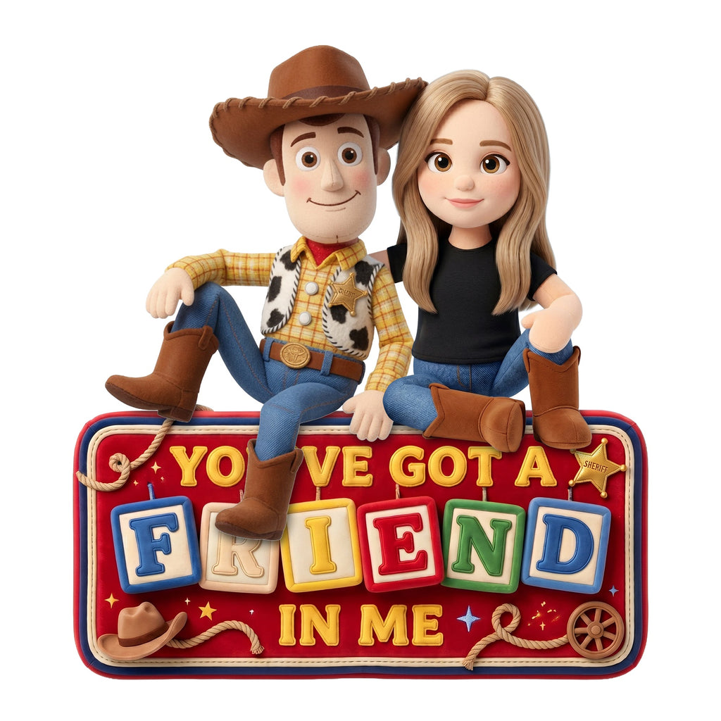 Custom Photo You've Got Friend In Me Pillow - Personalized Gifts For Friends 03palu260626