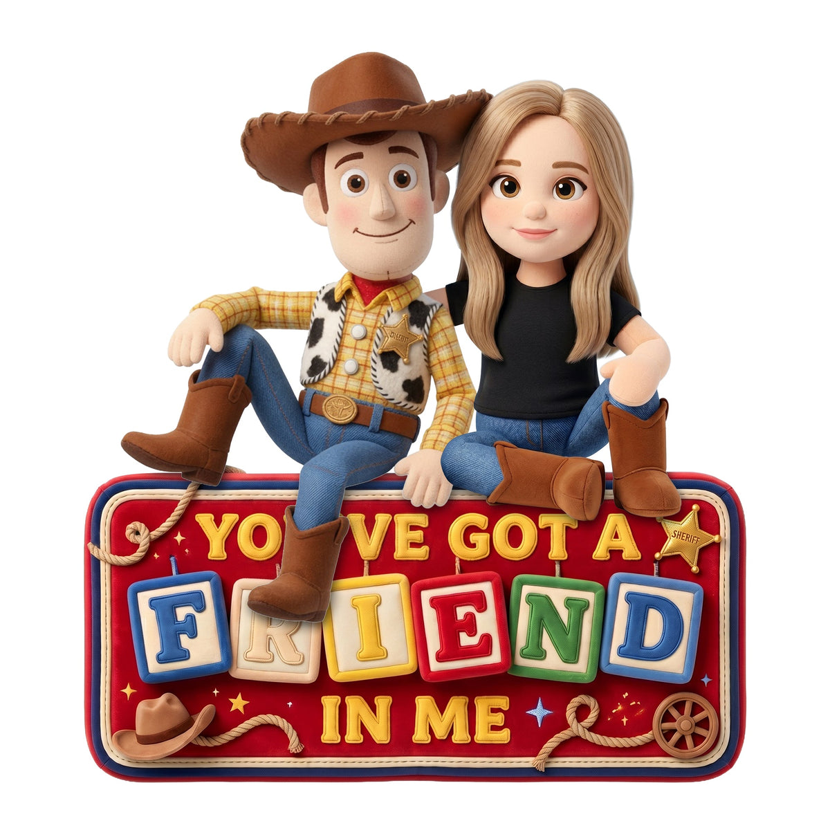 Custom Photo You've Got Friend In Me Pillow - Personalized Gifts For Friends 03palu260626