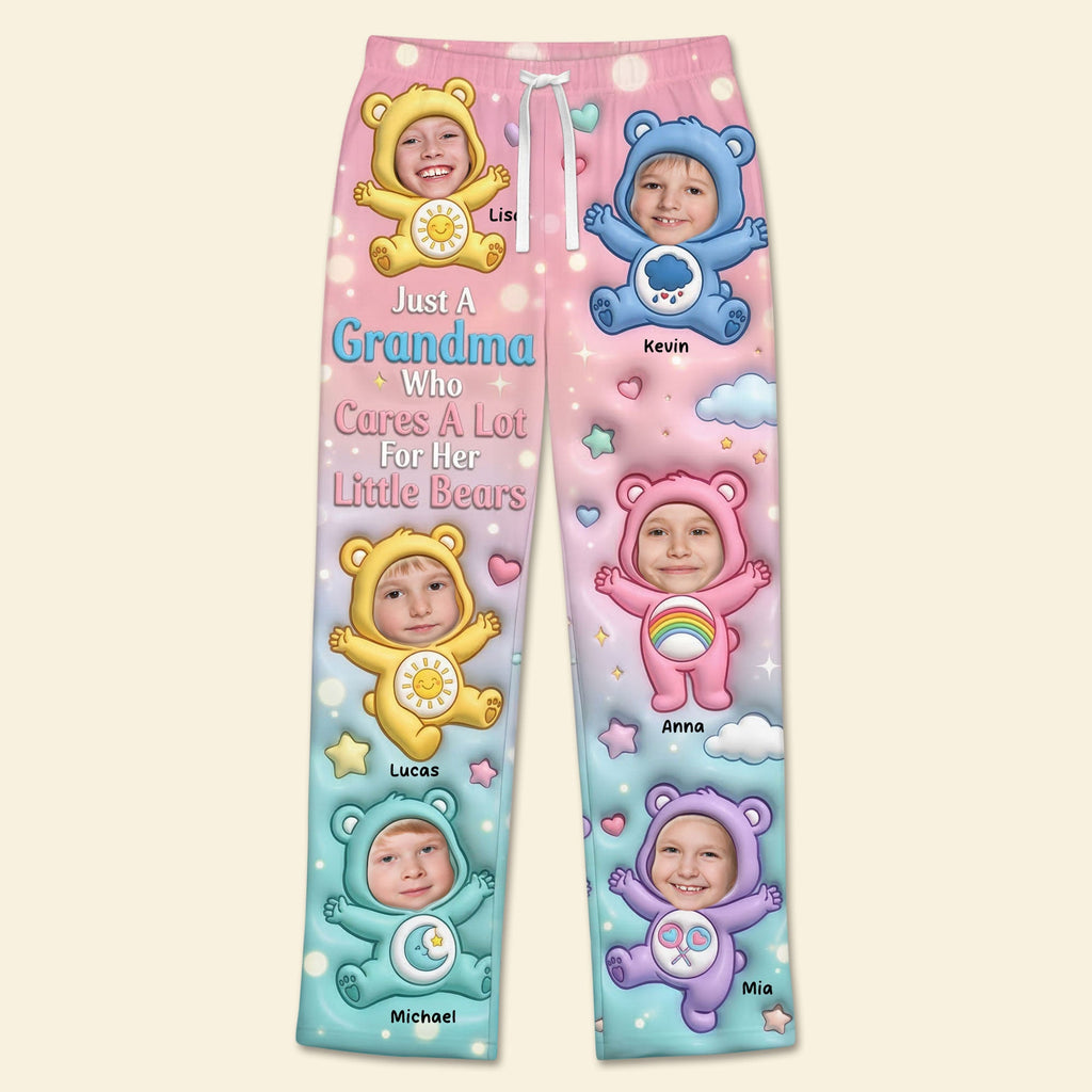Grandma's Love Pajama Pants - Custom Photo Gifts For Grandmas 01nati130326
