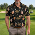 Custom Photo Best Dad By Par Shirt, Personalized Gifts For Golf Dads 03qhti080526