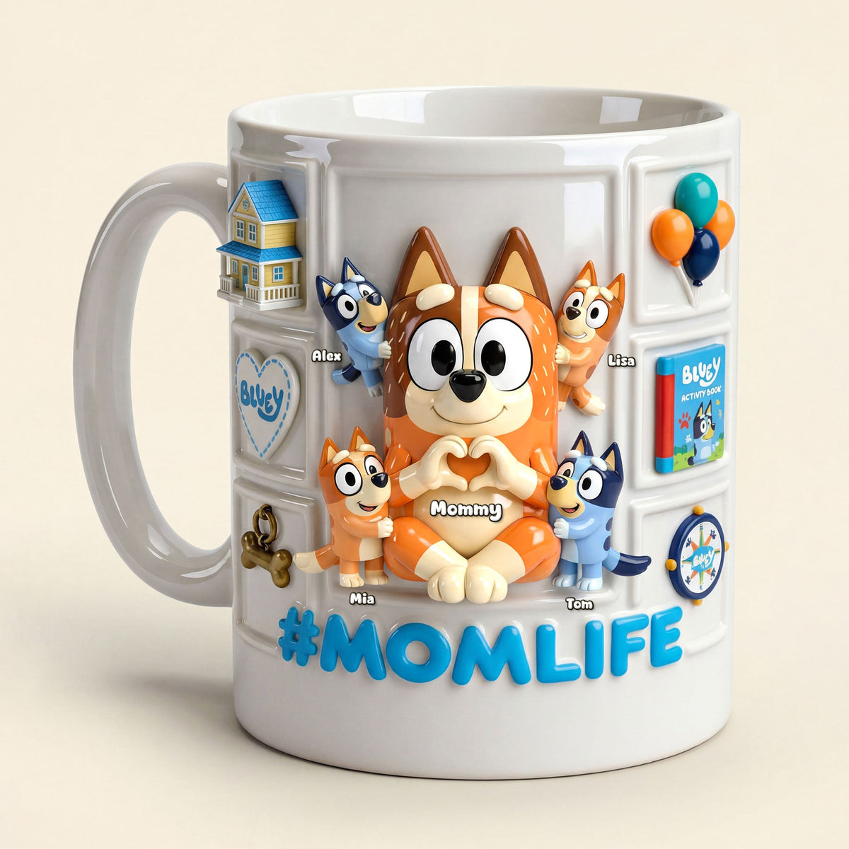 Mom Life Coffee Mug - Personalized Mother's Day Gifts 01ohti270326
