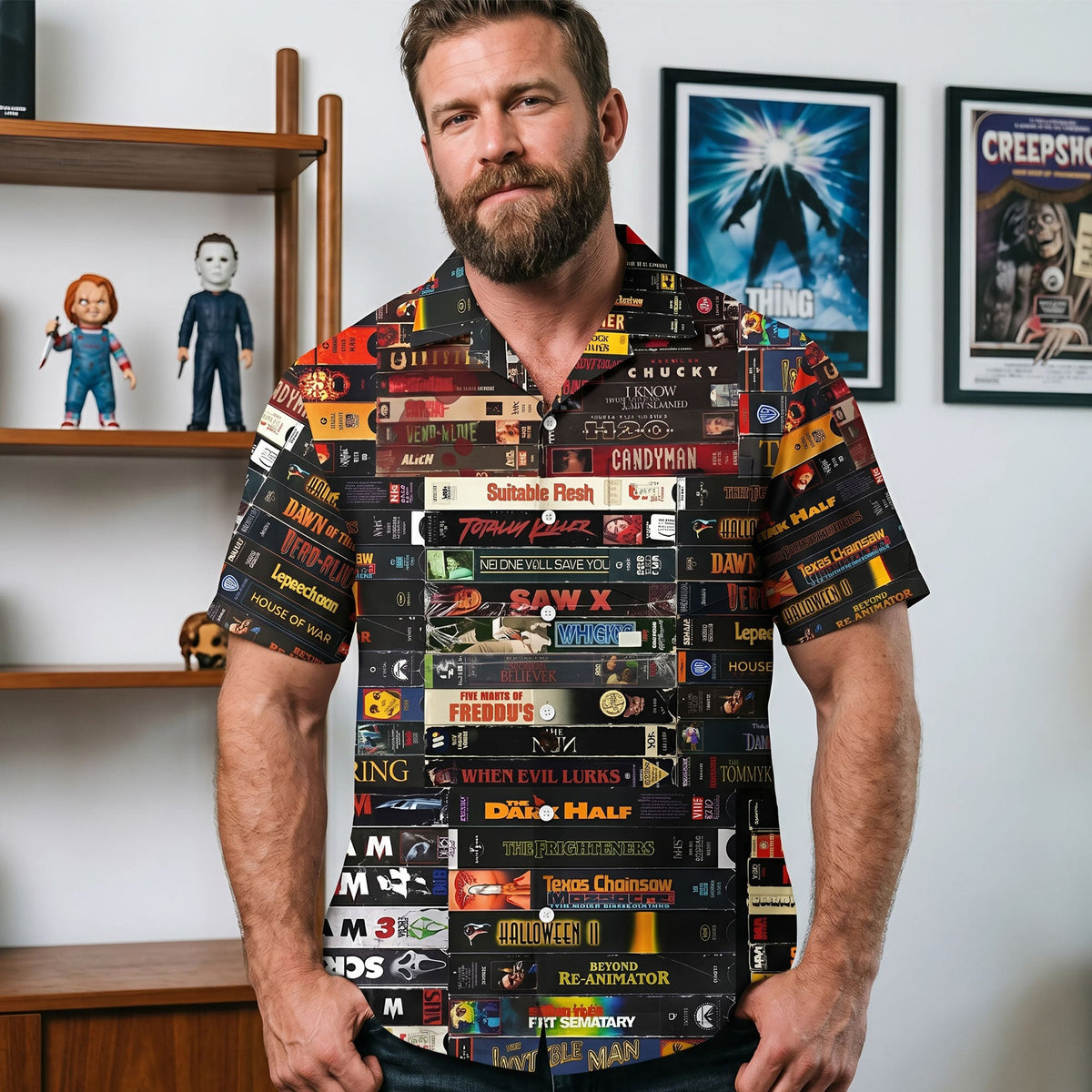 Horror Lovers Hawaiian Shirt 146huti080626
