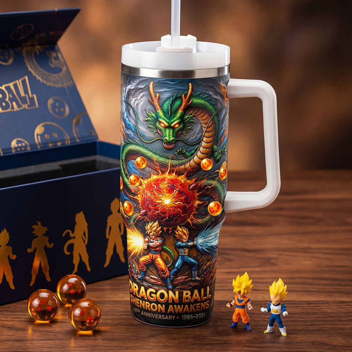 Anime Legends 40th Anniversary Tumbler - Personalized Gifts 03TOTI160326