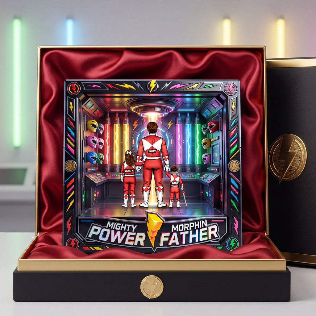 Power Father Acrylic Plaque - Personalized Gifts For Dad 05HUTI290426