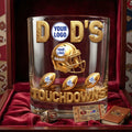Sport Lover Dad Round Glass 014ohlu080626