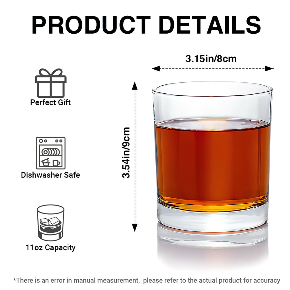 Veteran Pride Round Glass - Personalized Gifts For Veterans 03OHQN050326
