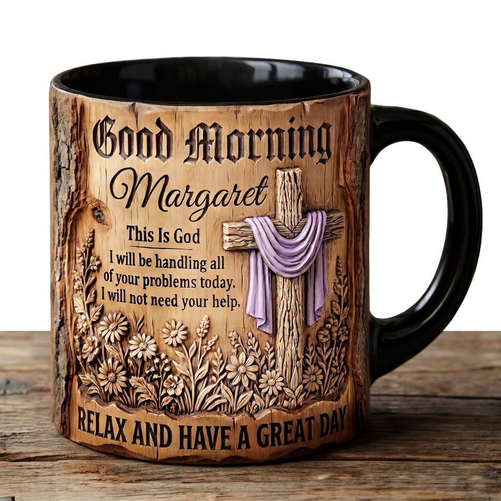 God Morning Religious Coffee Mug - Personalized Gifts For Christian Coffee Mug 04PALU180326